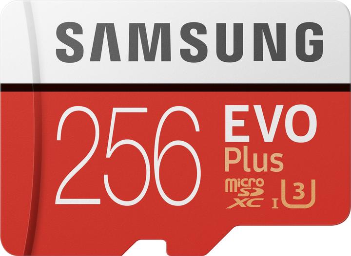 Productafbeelding Samsung Evo+ (256 GB, microSDXC, U3, UHS-I)