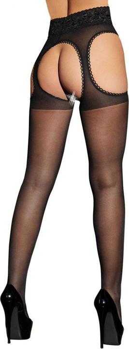 Actual product image Cottelli Collection Suspender pantyhose (5)