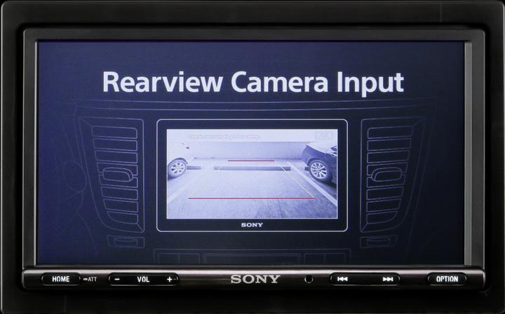 Actual product image Sony XAV-3500 (Android car)