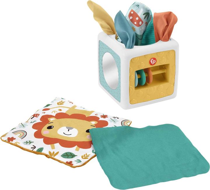 Image du produit Fisher-Price Tissue Fun Activity Cube (Allemand)