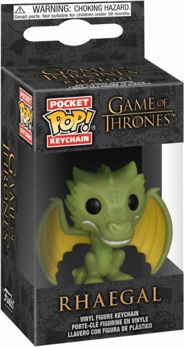 Immagine prodotto Funko Game of Thrones - Portachiavi POP tascabile Rhaegal