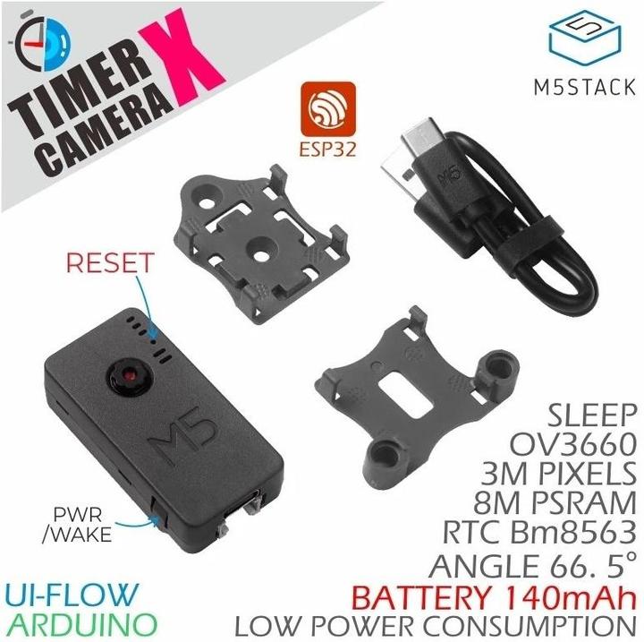 Immagine prodotto M5Stack Timer Camera X ESP32, OV3660