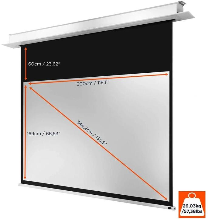 Produktbild Celexon Deckeneinbau Motor Professional + (135.43", 16:9)