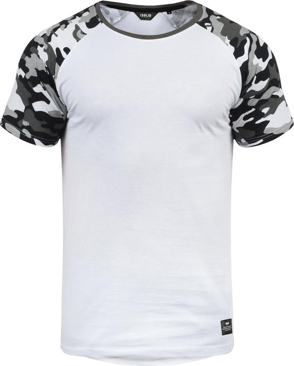 Immagine prodotto Solid Cahil T-Shirt Camouflage Maglietta A Manica Corta Da Uomo Con GiroCollo Con Stampa (M)