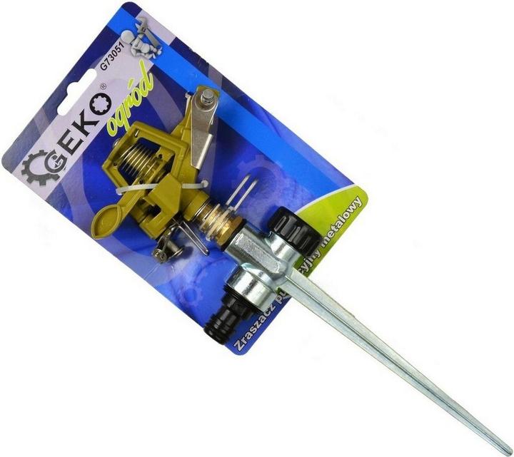 Image du produit GEKO Arroseur à impulsions en métal, pique en métal Pique (coup) (Arroseurs à impulsion, circulaires et sectoriels)