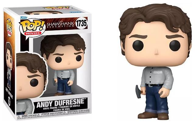Image du produit Funko Les Condamnés POP! Movies Figurine vinyle Andy Dufresne 9 cm