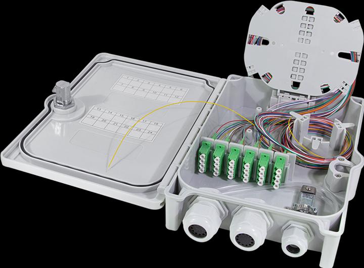 Produktbild LogiLink FTTH/FTTB-Anschlussleergehäuse (Spleissbox)