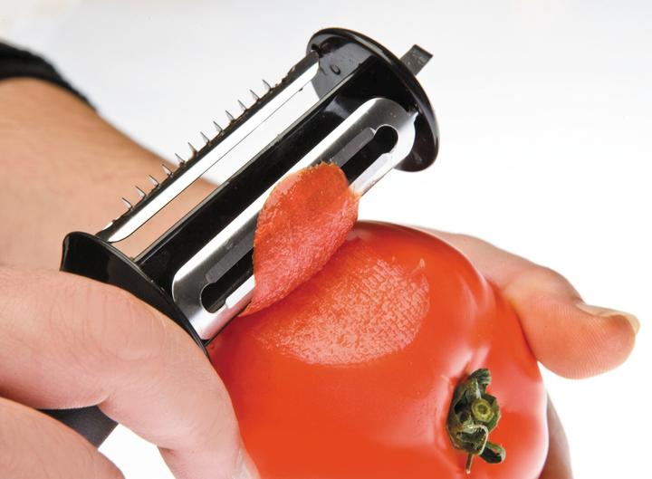 Immagine prodotto Ibili Sparschäler mit 3 Klingen Ideal zum Schälen von Obst und Gemüse