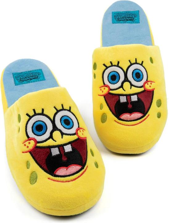 Immagine prodotto Spongebob Squarepants Pantofole unisex per adulti a contrasto (45.5)