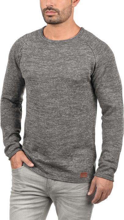 Actual product image Blend Dan Men's Jumper Knit Pullover With O-Neck Flecked (XXL)