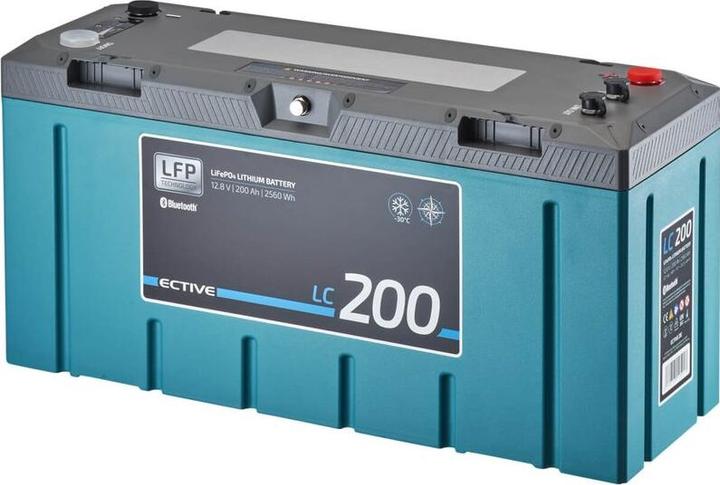 Image du produit Ective LC 200 Marine LT IP67 Pile d'alimentation au lithium LiFePO4 (12 V, 200 Ah)