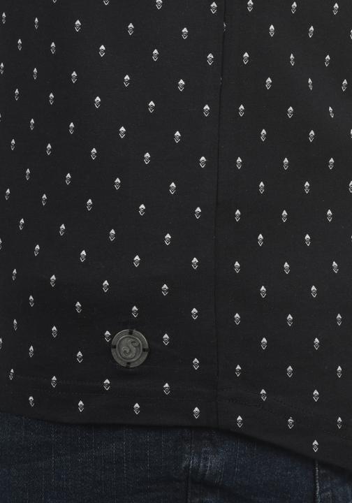 Immagine prodotto Solid Aaron T-Shirt Con Disegno Maglietta A Manica Corta Da Uomo Con GiroCollo Cerniera (L)