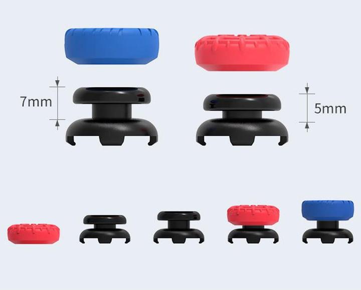 Immagine prodotto iPega P5029 Cappucci in silicone per PS5/PS4 4 pezzi rosso/blu (PS4, PS5)