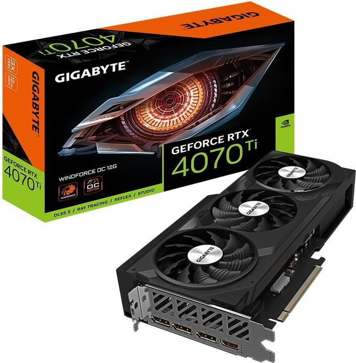 Gigabyte GeForce RTX 4070 Ti WINDFORCE OC (12 Go)