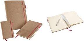 Actual product image Transotype senseBook Red Rubber (A4, Checked, Hardcover)