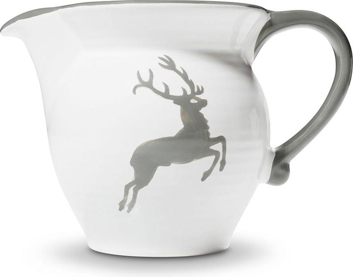 Produktbild Gmundner Keramik Grauer Hirsch, Milchgiesser Cup 0,3 Liter (0.30 l)