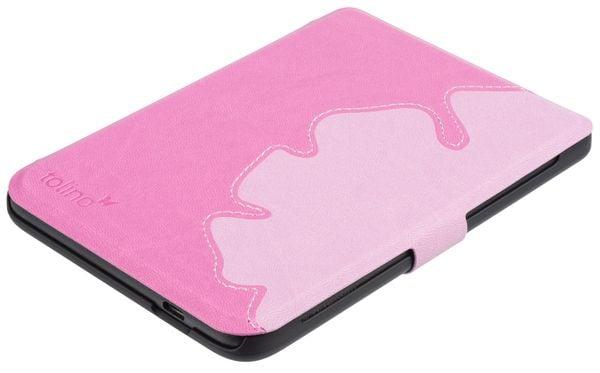 Produktbild tolino shine - Tasche slim - flowy pink (Shine)