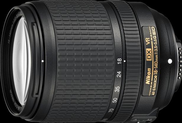 Nikon AF-S DX 18-140mm f/3.5 - 5.6 G ED VR - Import (Nikon F, APS-C / DX)