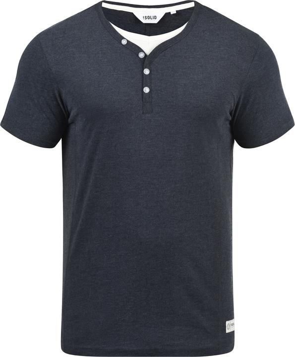 Immagine prodotto Solid Dorian T-Shirt A Maniche Corte Maglietta Da Uomo Con Collo Grandad (3XL)