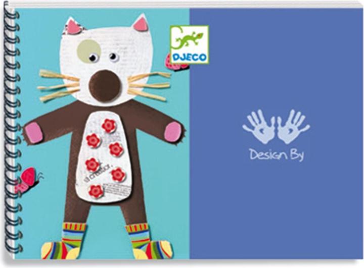Actual product image Djeco Sticker collage