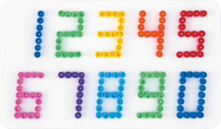 Actual product image Hama Perlen Hama Ironing Beads Plate Numbers