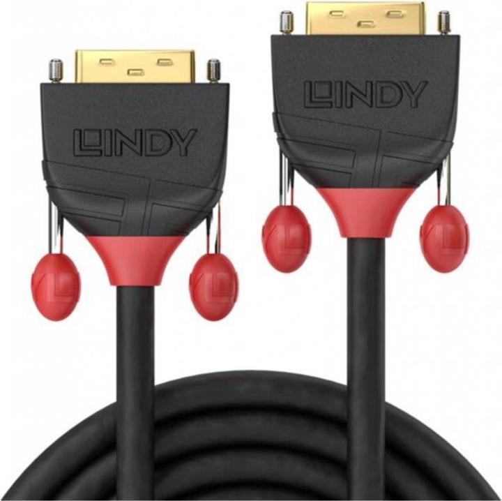 Actual product image Lindy Dvi — Dvi (2 m, DVI)