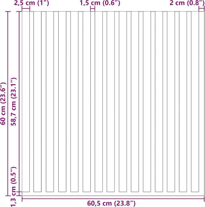 Actual product image VidaXL Tessika (1 pcs.)