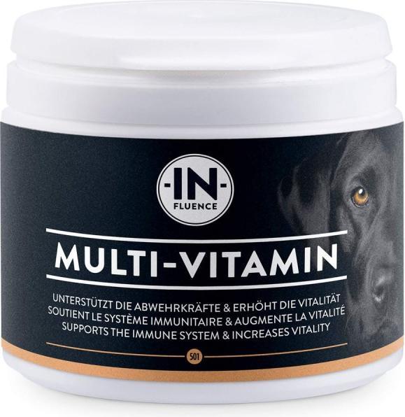 Produktbild In-Fluence MultiVitamin Pulver für Hunde 400 g (Adult, Welpe + Kitten, Senior, 1 Stk., 400 g)