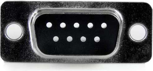 Immagine prodotto StarTech Adattatore modulare da DB9 a RJ45 - Maschio/Femmina - Adattatore seriale DB-9 / RJ-45 - St / Bu (0.09 m)