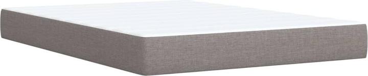 Image du produit VidaXL Lit Boxspring avec matelas Lit double Lit rembourré Taupe 140x200cm (140 x 200, 140 x 200)