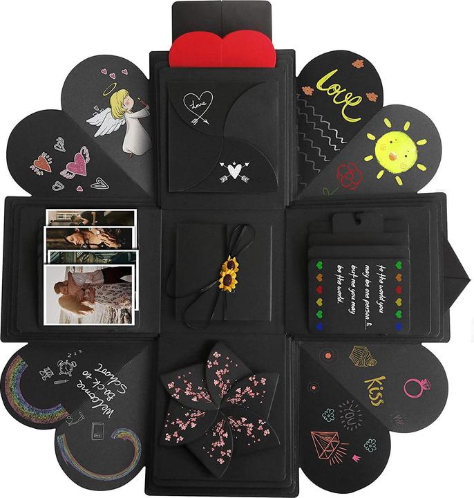 Produktbild JTI Explosionsbox - Geschenkbox mit Dekorationen (Geschenkbox, 1 x)