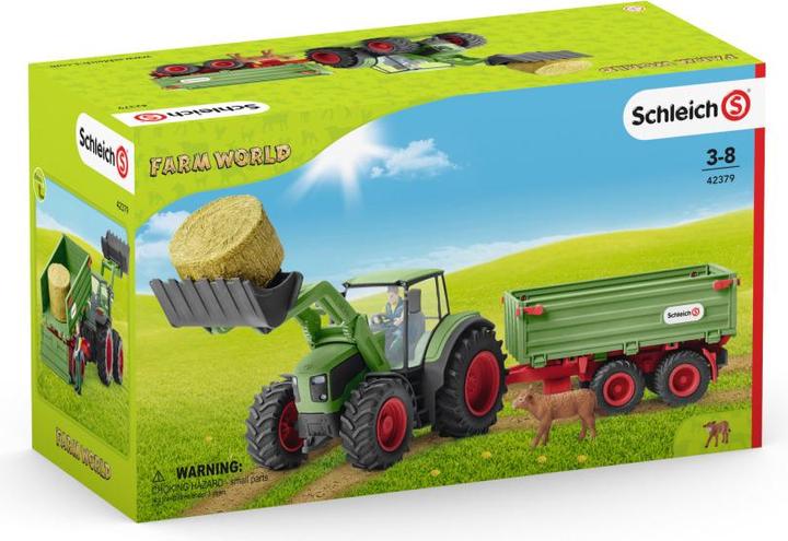 Image du produit Schleich Tracteur avec remorque