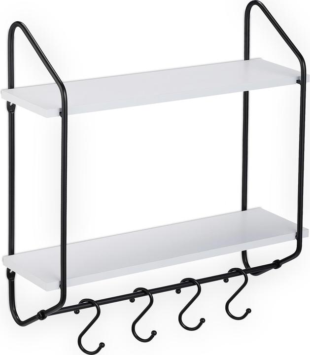 Image du produit Relaxdays Étagère murale (45 x 14.5 x 50 cm)