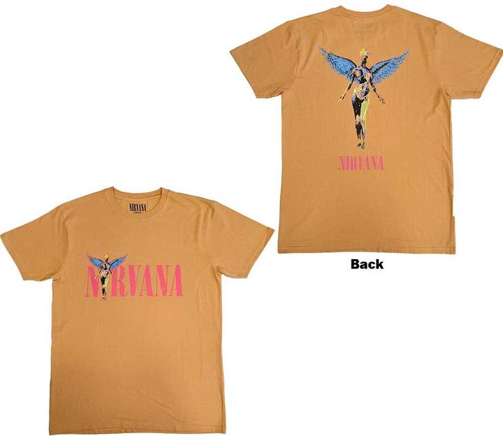 Nirvana In Utero Angel Back Print