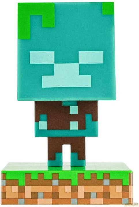 Label énergétique Paladone Products Minecraft Drowned Zombie Icon Light