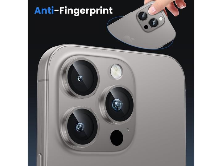 Produktbild Screenguard Camera Lens Protector Schutzglas Apple iPhone 16 Pro (1 Stück, Apple iPhone 16 Pro)