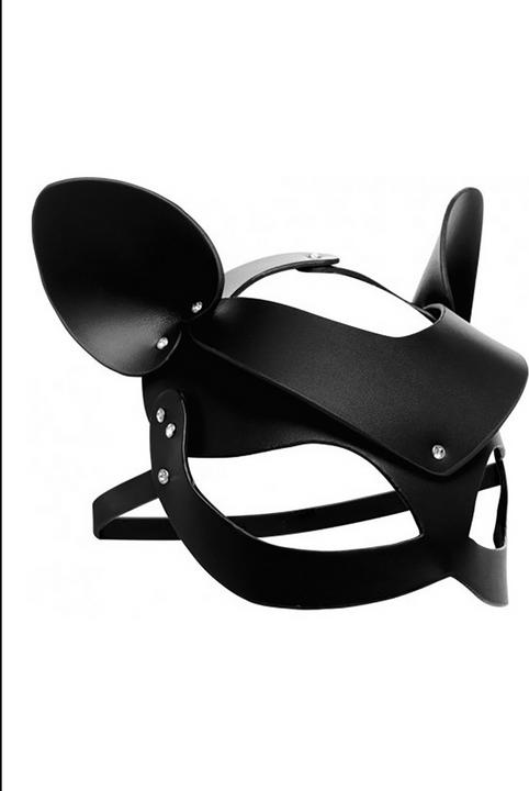 Actual product image Master Series Bad Kitten Leather Cat Mask