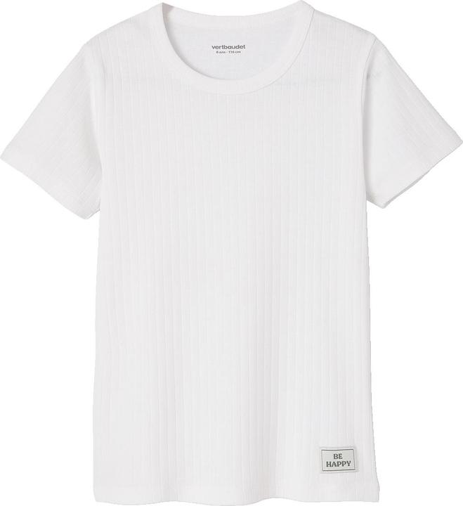 Actual product image Vertbaudet 3-pack of boys' ribbed T-shirts, bears (86, pack of 3)