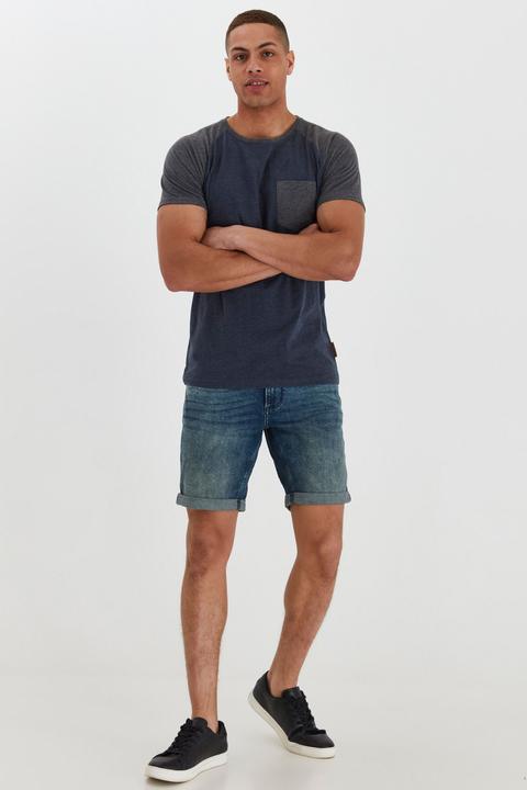 Immagine prodotto Blend Grilitsch Pantaloncini Di Jeans Shorts Bermuda Da Uomo elasticizzato Slim (S)
