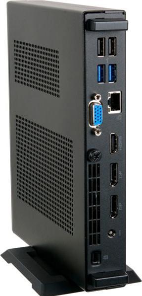 Actual product image ECS IPC LIVA ONE H610 65W COM Barebone 95-662-QC3008