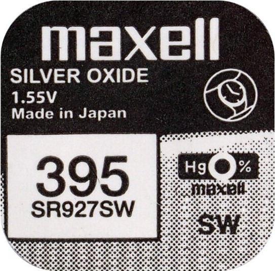 Image du produit Maxell Pile bouton SR927SW 10 pièces (10 pcs, SR57, 55 mAh)