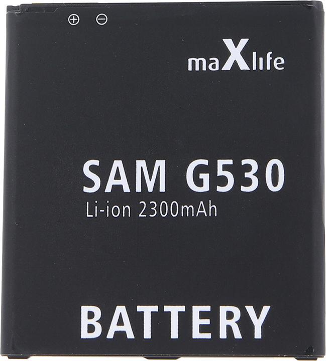 Actual product image Maxlife battery for Samsung Galaxy Grand Prime G530 / J3 2016 / J5 J500 / EB-BG530BBE 2300mAh