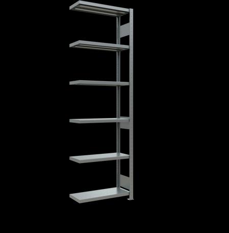Stecksystem Anbauregal MULTIplus250 mit Längenriegel