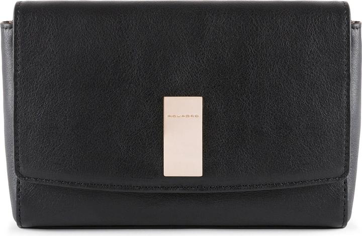 Image du produit Piquadro Dafne, Leather Handbag, Sistem RFID, Black, 19 cm