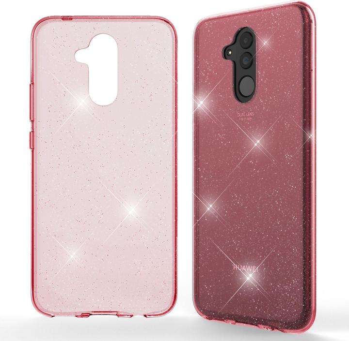 Actual product image Nalia Clear glitter silicone cover (Mate 20 Lite)
