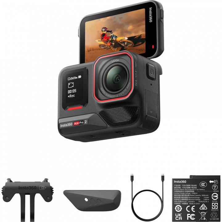 Actual product image Insta360 Ace Pro 2 Standard Battery Bundle (30p, Wi-Fi, Bluetooth)
