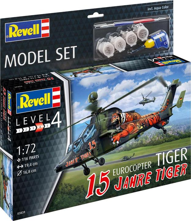 Produktbild Revell Model Set Eurocopter Tiger - 15 Years