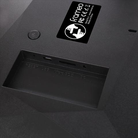Produktbild Benel Frameo Digitaler Fotorahmen HF-101B Schwarz 10.1 Inch (10.10", 1280 x 800 Pixel)
