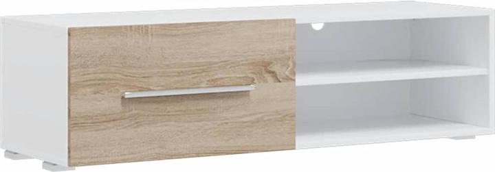 Produktbild VidaXL 5-tlg. Wohnwand mit LED-Beleuchtung Sonoma-Eiche Holzwerkstoff TV-Möbel