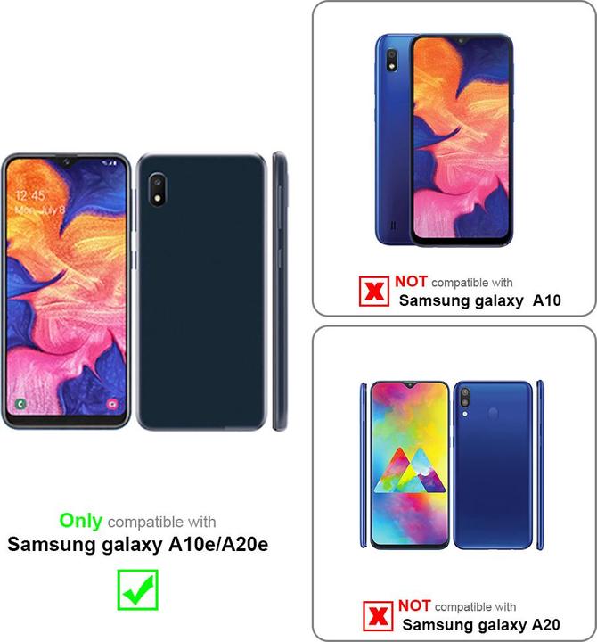 Produktbild Cadorabo Handykette für Samsung Galaxy A10e / A20e Necklace Hülle mit verstellbarem Kordelband